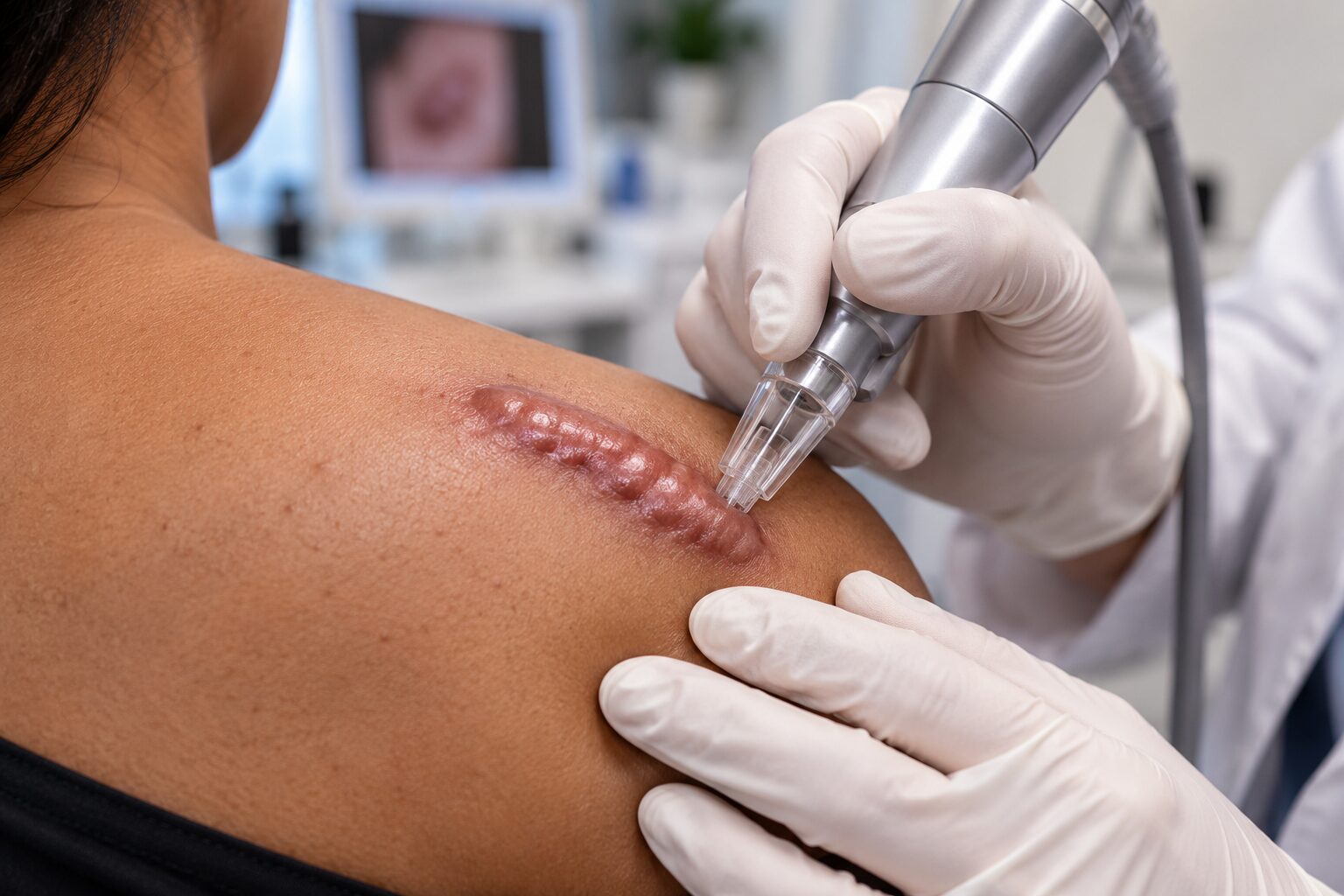 Keloid and scar revision procedure