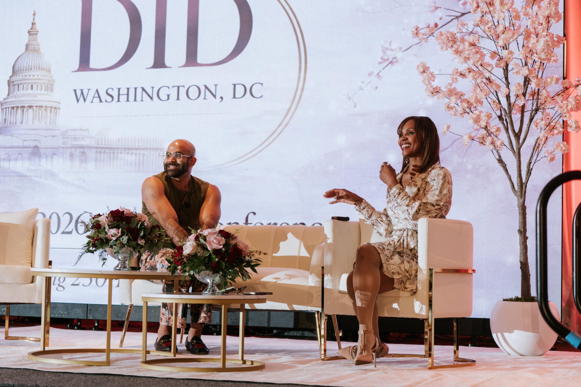 Fireside chat on the DID main stage